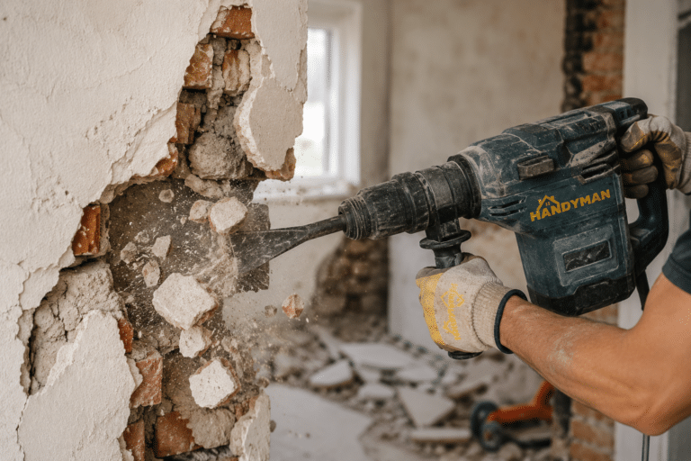 Handyman - Morate u svakom trenutku imate sve aspekte renoviranja u rukama - Demontaža bez problema Kako izbeći tipične greške tokom rušenja