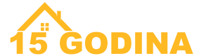 Logo 15 godina jubilej final